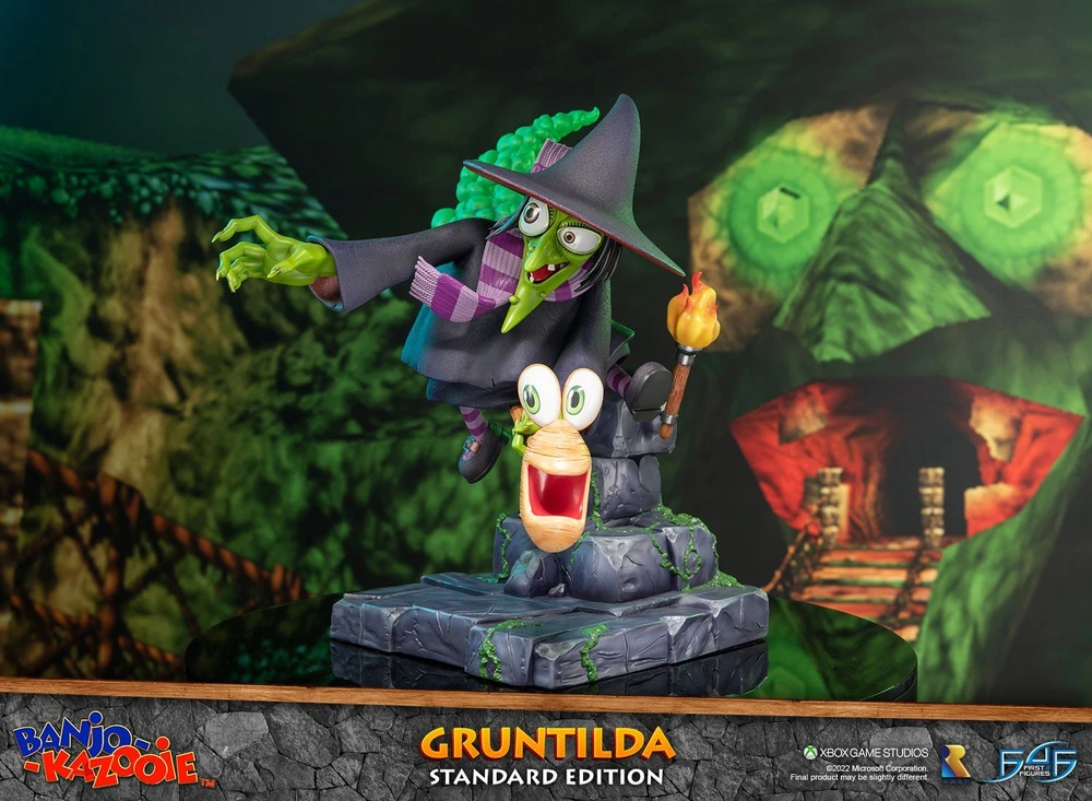 First4Figures Banjo Kazooie (Gruntilda) DERVOS statula