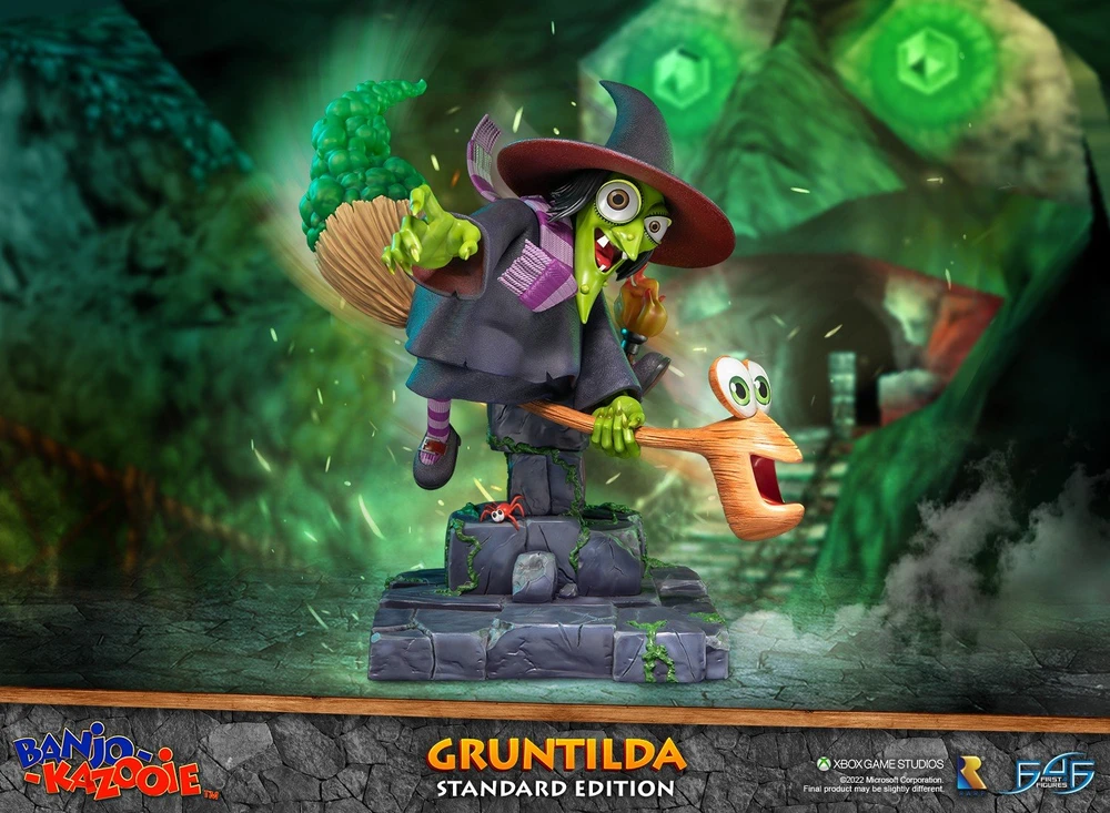 First4Figures Banjo Kazooie (Gruntilda) DERVOS statula