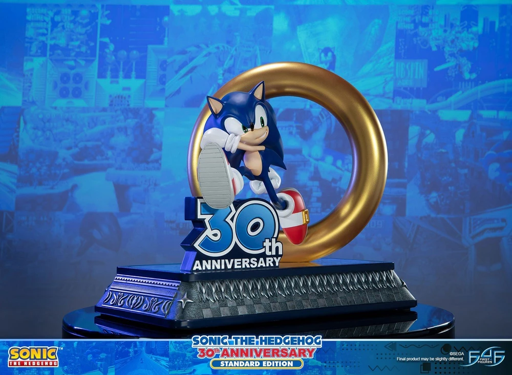 First4Figures „Sonic the Hedgehog“ – „Sonic“ 30-mečio jubiliejus (derva)