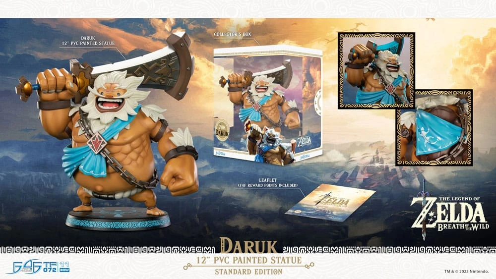 „First4Figures“ – „Zelda legenda: Laukinio kvėpavimas“ (Daruk) (standartinis) PVC