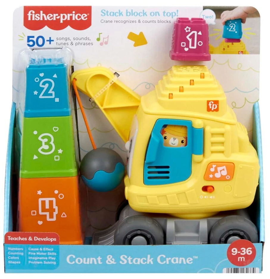 Fisher-Price - Kranas skaičiavimui ir kaupimui (JFF16)