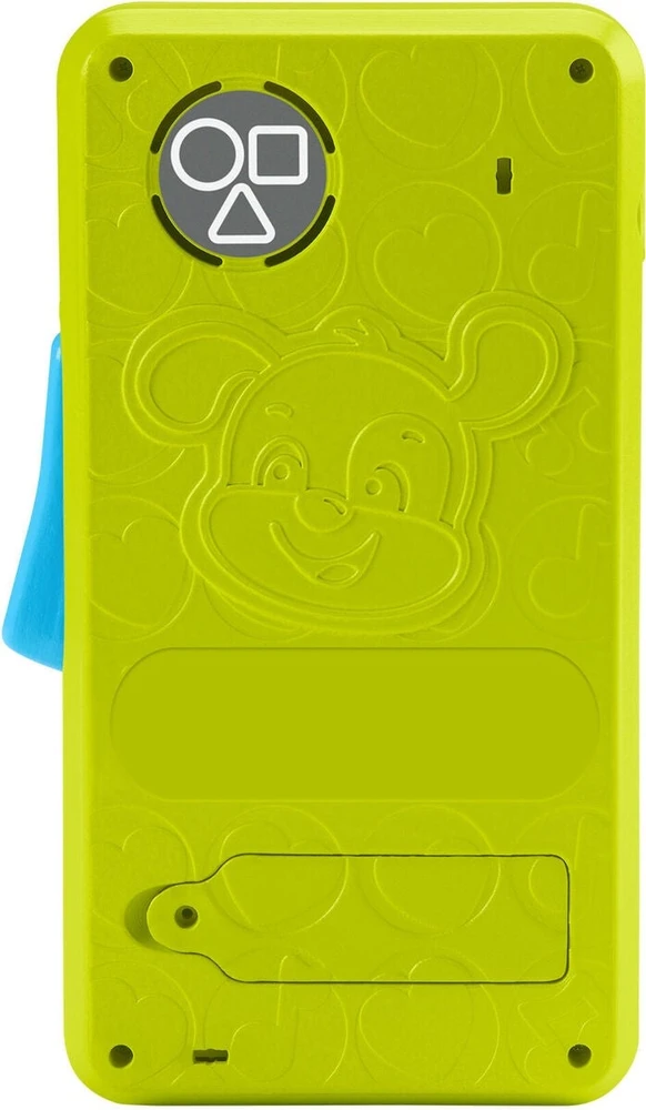„Fisher-Price“ kūdikių žaislas „Laugh Learn“ – 2 viename išmanusis telefonas su slankikliu, skirtas mokytis (HNL41)