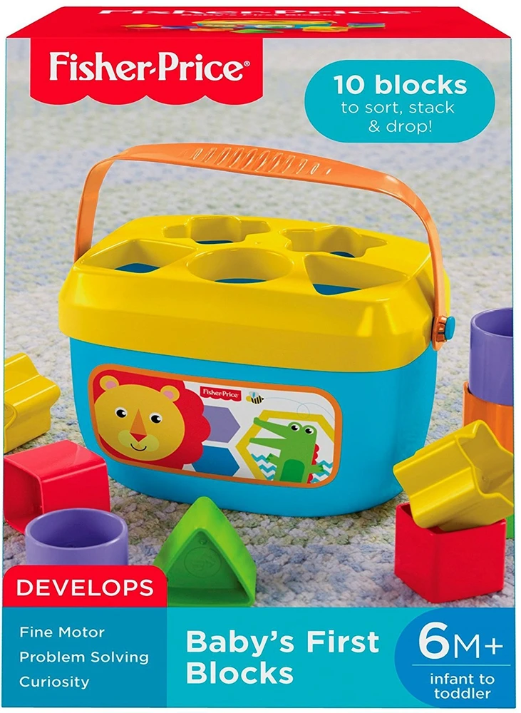 Mattel Pirmosios kūdikio kaladėlės 2