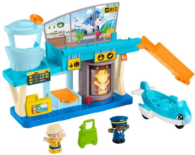 „Fisher-Price“ mažylių žaidimų rinkinys „Kasdieniai nuotykiai“ oro uoste (HTJ26)