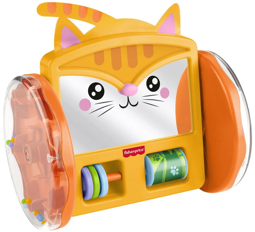 Mattel FISHER-PRICE riedantis katytės veidrodėlis (JLF98)