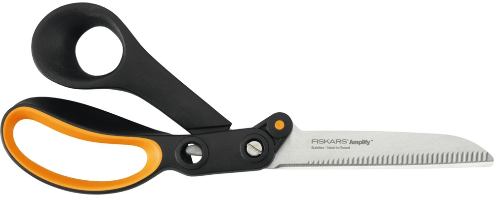 Fiskars Amplify sustiprintos žirklės 21cm
