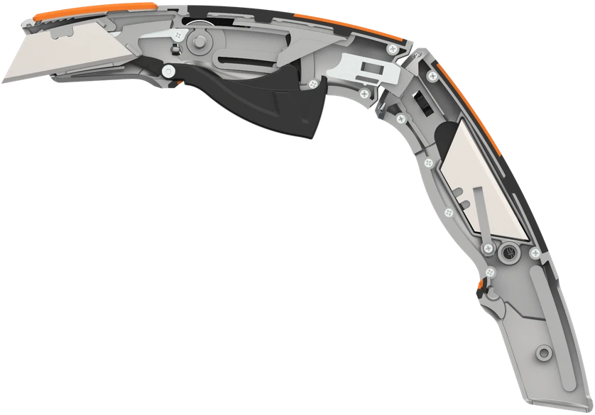 Fiskars CarbonMax sulenkiamas peilis