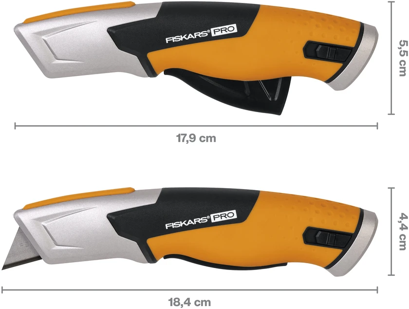 Fiskars CarbonMax sulenkiamas peilis