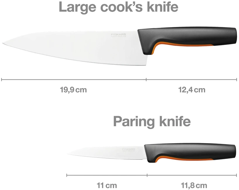Virėjo peilių rinkinys Fiskars Functional Form FF 2 vnt.
