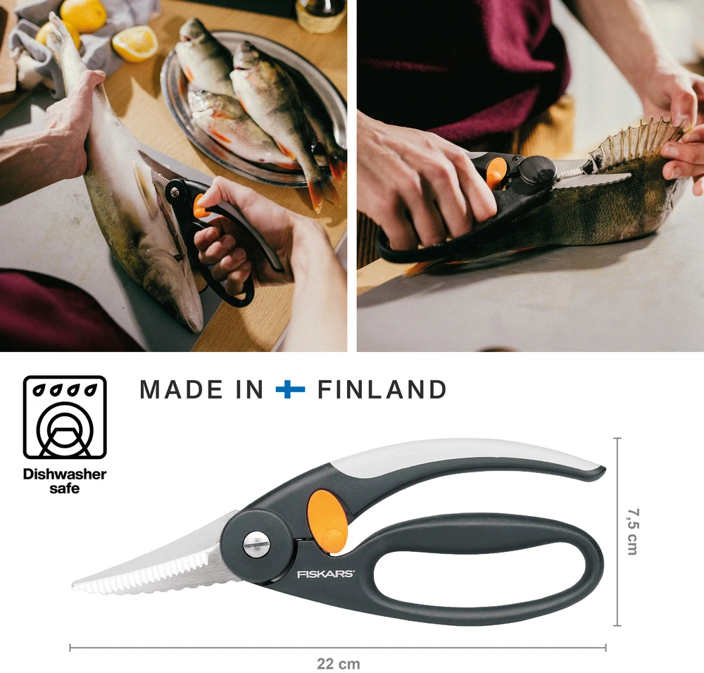 Fiskars - FunctionalForm žvejybos žirklės - 22 cm