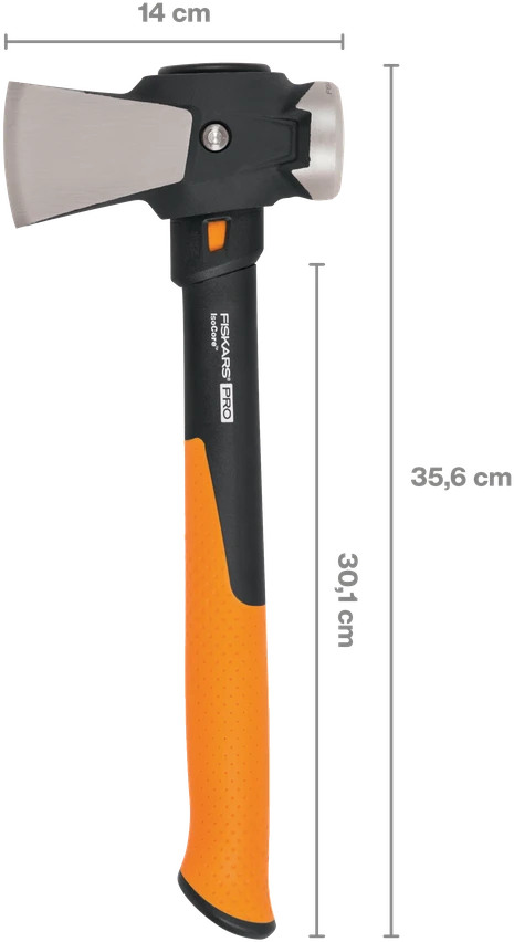 Fiskars Pro IsoCore™ Statybinis kirvis S 1,1kg / 36 cm, 1062936