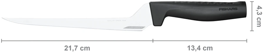Fiskars - Kietai aštrus filė pjovimo peilis 22 cm