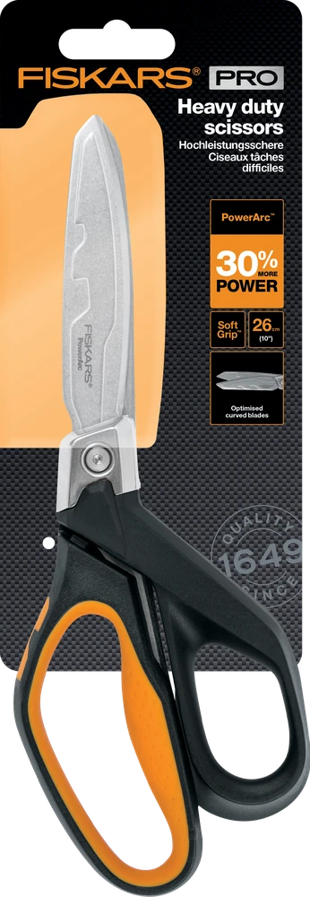 Fiskars PowerArc Žirklės intensyviam darbui 26cm