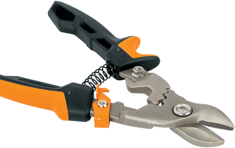 Fiskars PowerGear Aviation skardos žirklės "buldogas"