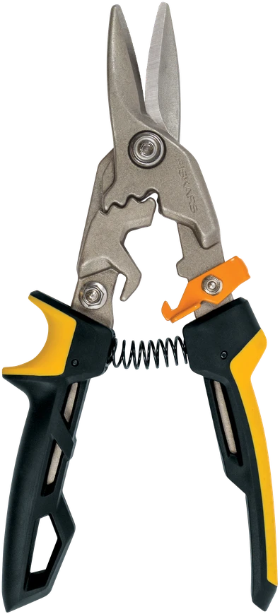 „Fiskars PowerGear“ aviacinis kirpimas tiesiai