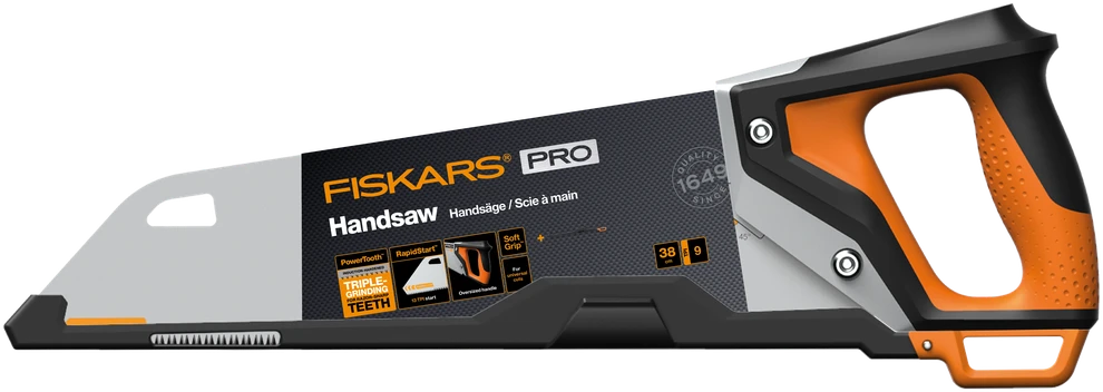 Fiskars Pro Power Tooth rankinis pjūklas 38 cm, (1062930)