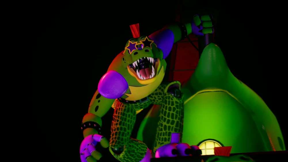 Five „Penkios naktys Freddy's: saugumo pažeidimas“ – „Nintendo Switch“