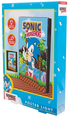 Fizz Creations „Sonic“ plakato šviesa