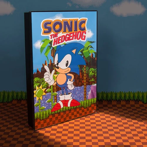 Fizz Creations „Sonic“ plakato šviesa