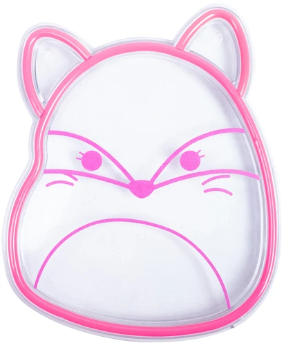 Fizz Creations „Squishmallows“ – „Fifi“ neoninis sieninis šviestuvas – rožinis