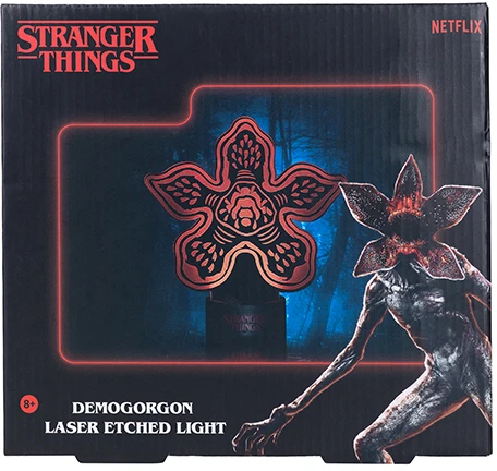 „Fizz Creations“ – „Stranger Things“ – „Demogorgan“ lazeriu išgraviruota šviesa