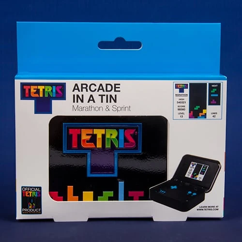 Fizz Creations „Tetris™“ žaidimų automatai skardinėje dėžutėje