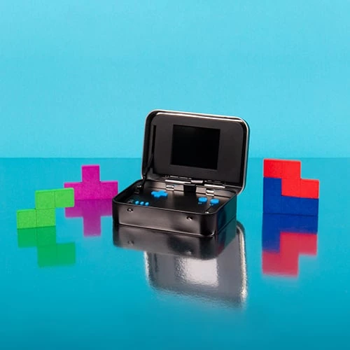 Fizz Creations „Tetris™“ žaidimų automatai skardinėje dėžutėje