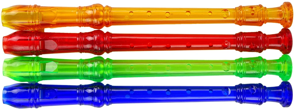 Vaikiška plastikinė fleita Lean Toys, 33 cm