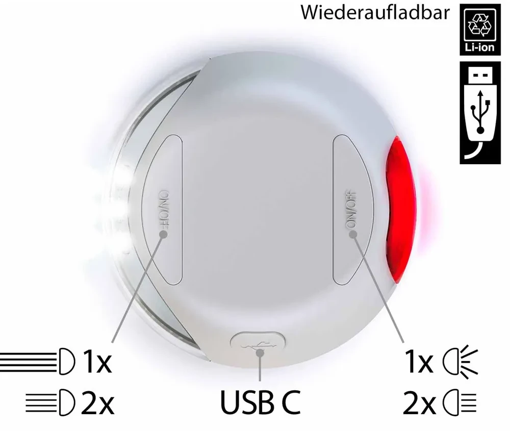 Flexi LED apšvietimas System with battery, pilkas | Flexi