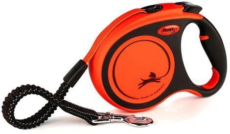 Trixie Flexi Xtreme šunų pavadėlis, XS, iki 15 kg, 3 m, oranžinis