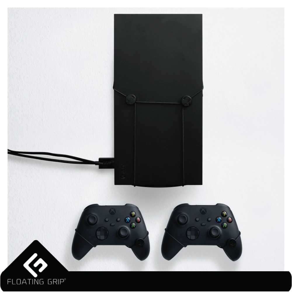Floating Grip „XBOX Series X“ sieninio laikiklio rinkinys, juodas