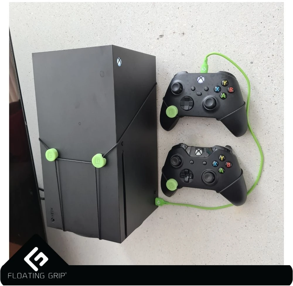 Floating Grip „XBOX Series X“ sieninio laikiklio rinkinys, juodas