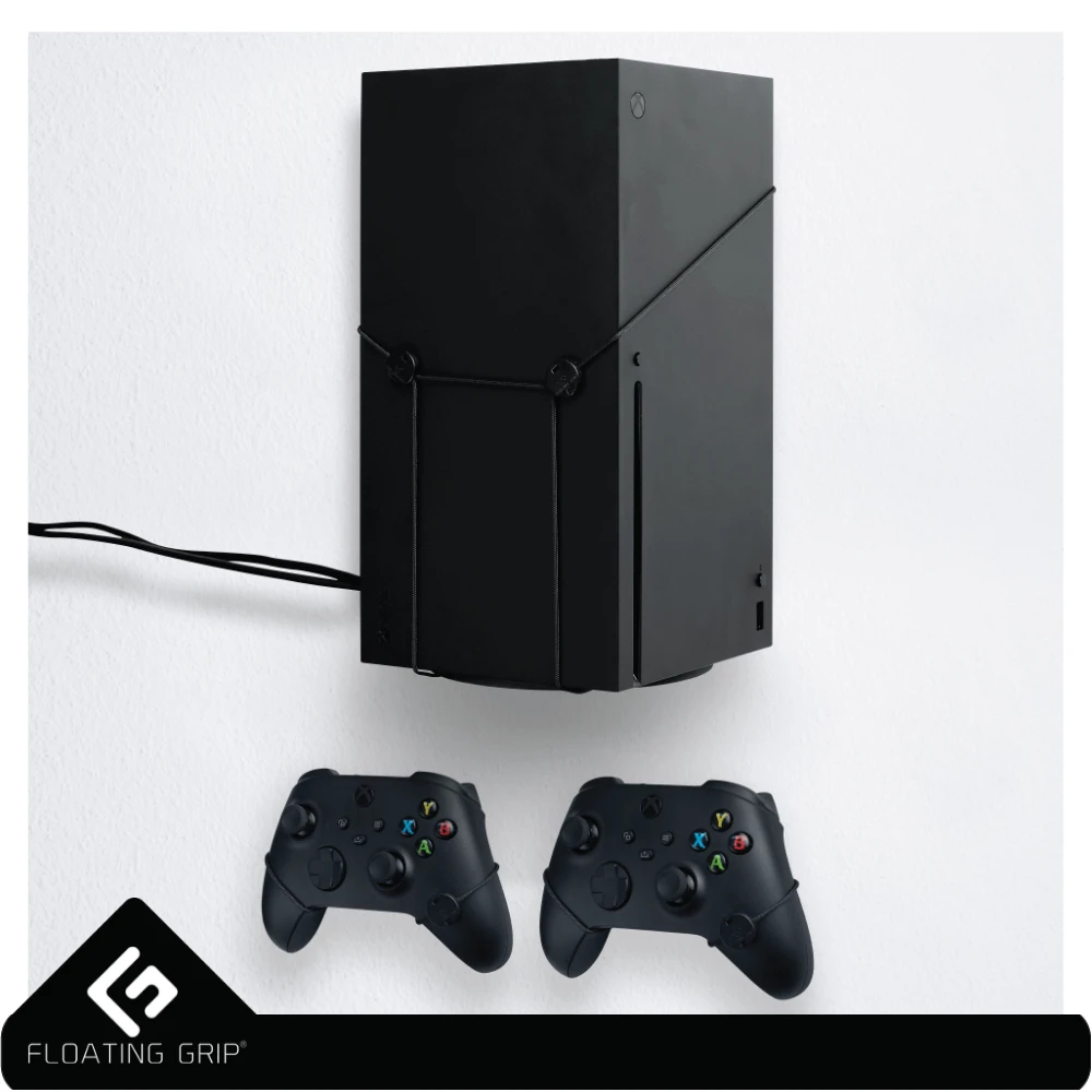 Floating Grip „XBOX Series X“ sieninio laikiklio rinkinys, juodas