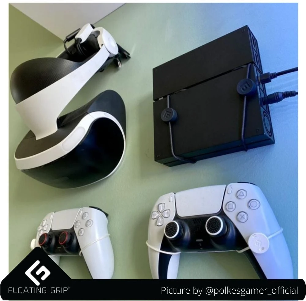Floating Plūduriuojanti rankena PS VR akinių kabykla (su įkroviklio laikikliu)
