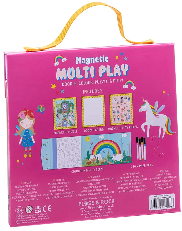 Rock Magnetinė scena 4 in 1, Vaivorykštės fėja