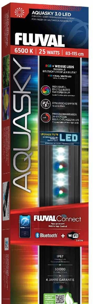 Fluval - AQUASKY LED 3.0 - 25W - 83,5-114,9CM