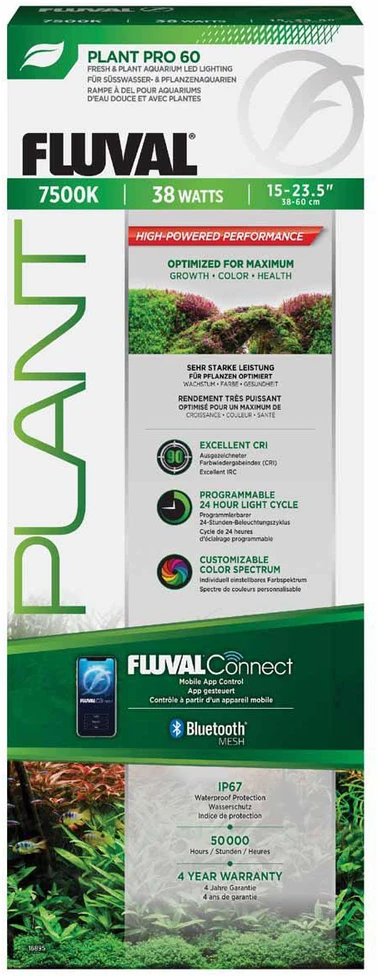 „Fluval“ – „Plant Pro LED 4.0“ – 38 W, 38,4–60 cm