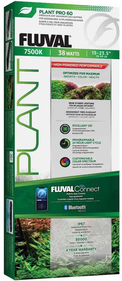 „Fluval“ – „Plant Pro LED 4.0“ – 38 W, 38,4–60 cm