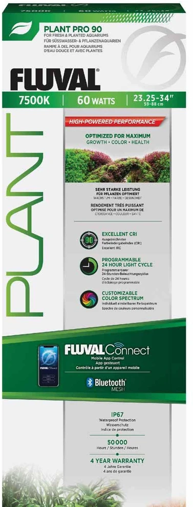 „Fluval“ – „Plant Pro LED 4.0“ – 60 W – 58,9–87,5 cm