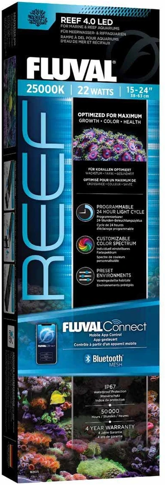 „Fluval“ – „Reef LED 4.0“ – 22 W – 38,4–63 cm