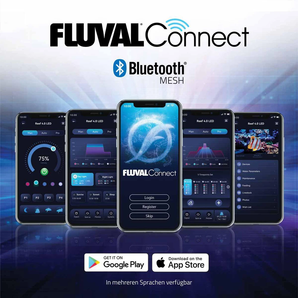„Fluval“ – „Reef LED 4.0“ – 22 W – 38,4–63 cm