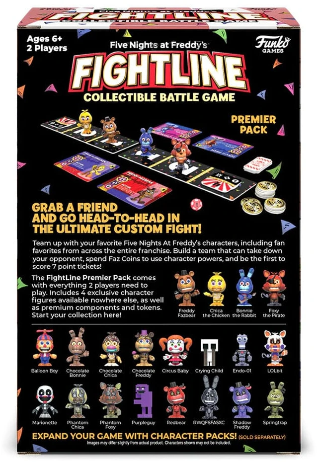 Fnaf „Five Nights at Freddy's“ – kolekcinis mūšio žaidimas