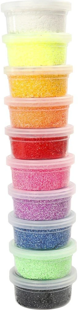 Foam Claycreative Toys Putplasčio molis - bazinis (10 x 35 g) (78930)