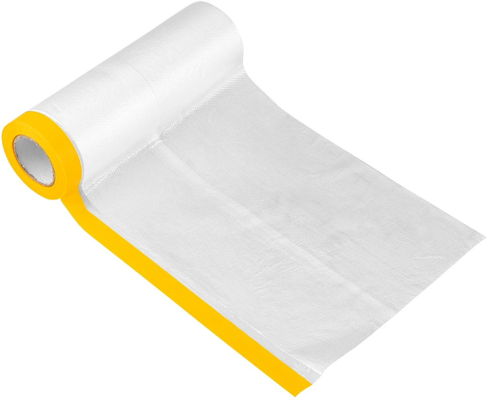 Folia Dažymo folija 1,5 m x 15 m su 1,5 cm pločio juostele