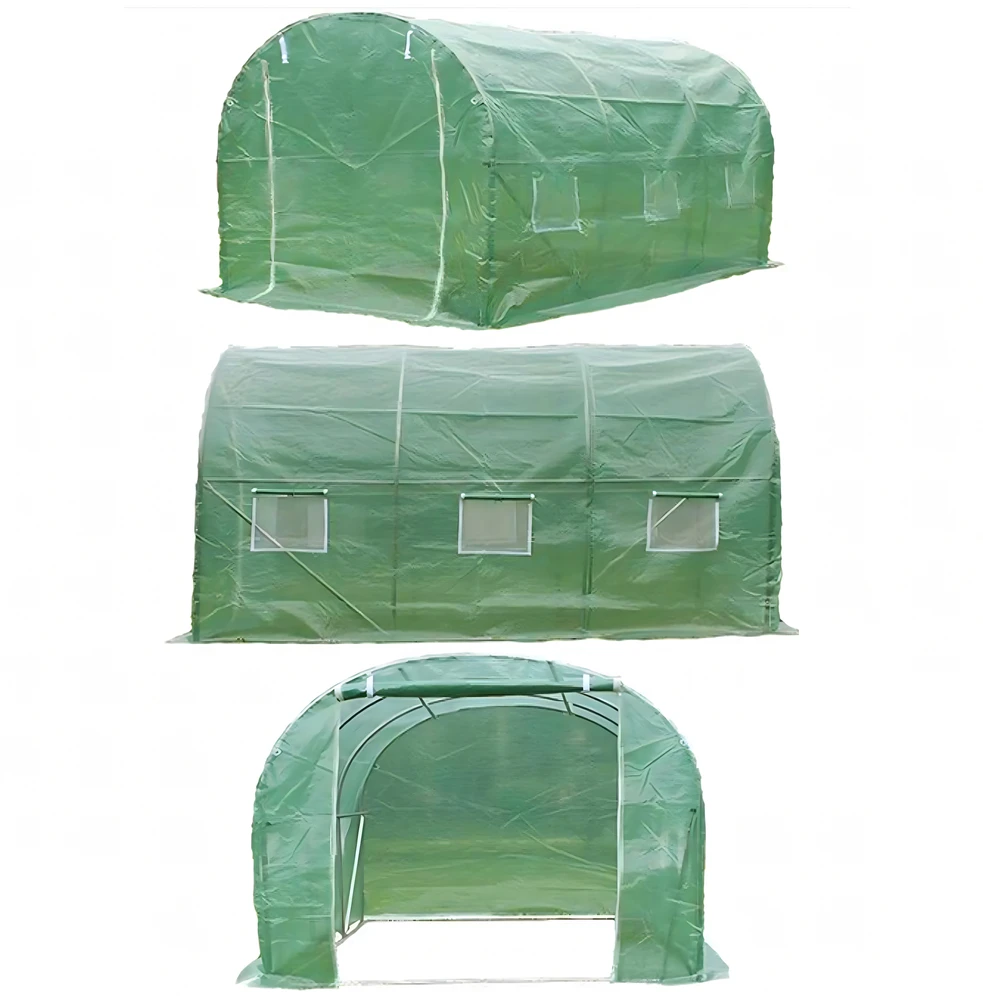 Folia Pakaitinė folijos tunelio šiltnamio palapinė 3x2x2m 6m2