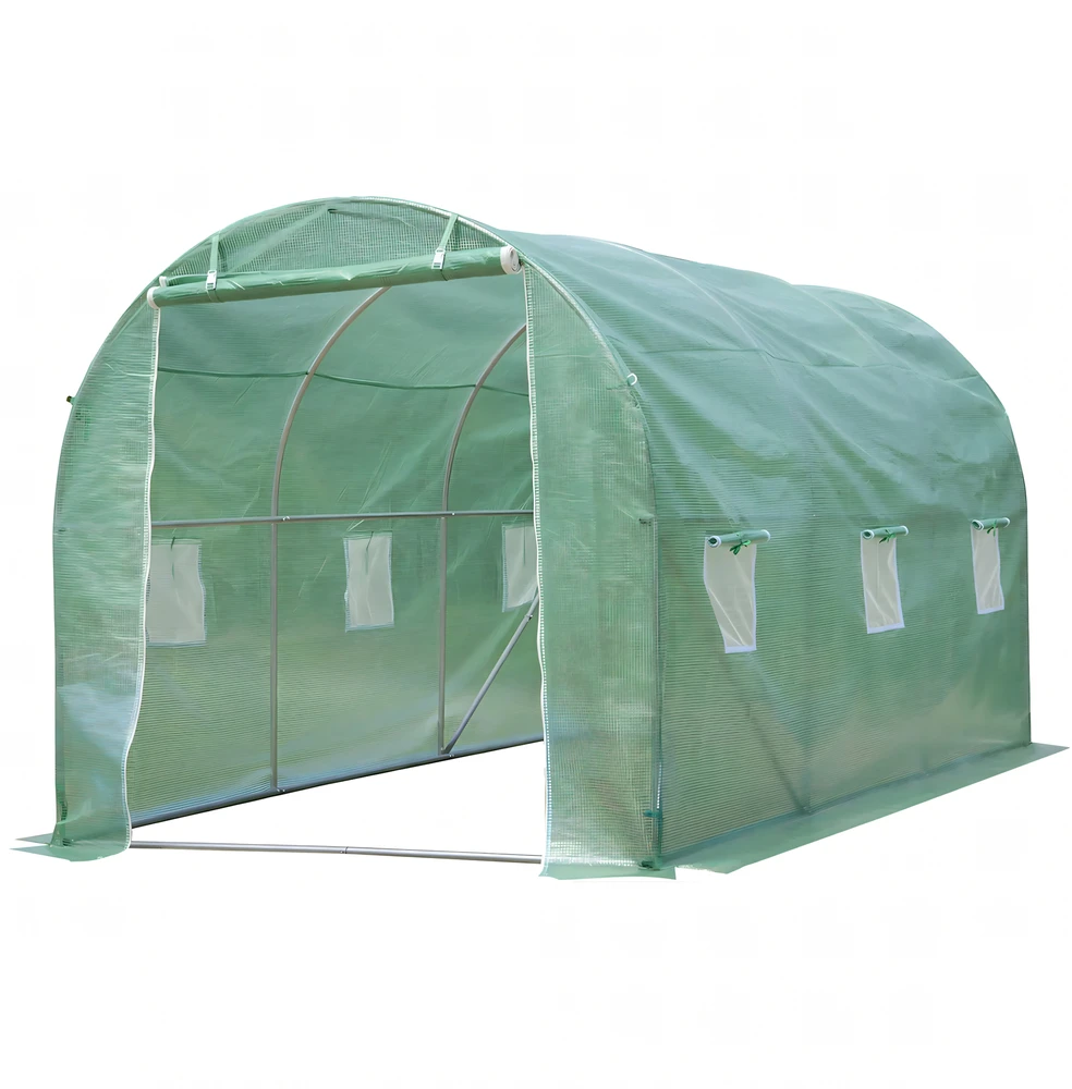 Folia Pakaitinė folijos tunelio šiltnamio palapinė 3x2x2m 6m2