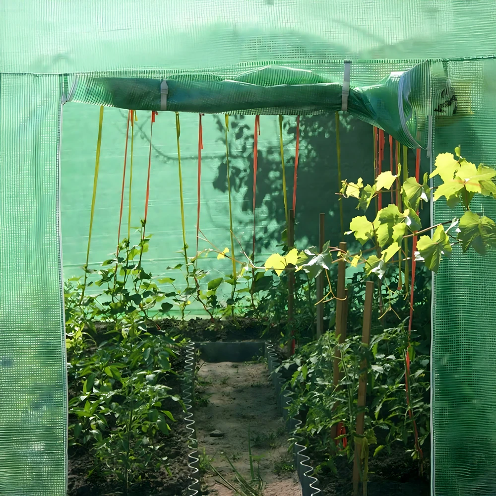 Folia Pakaitinė folijos tunelio šiltnamio palapinė 3x2x2m 6m2