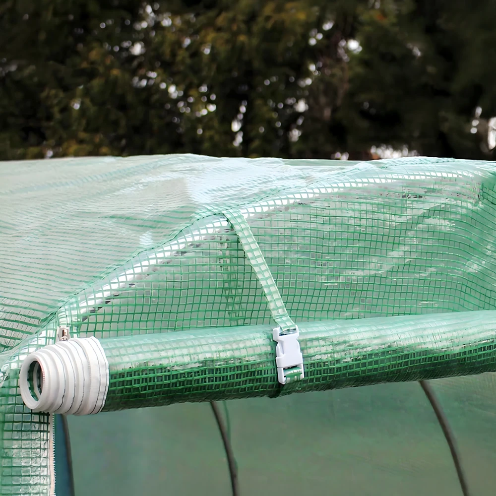 Folia Pakaitinė folijos tunelio šiltnamio palapinė 3x2x2m 6m2
