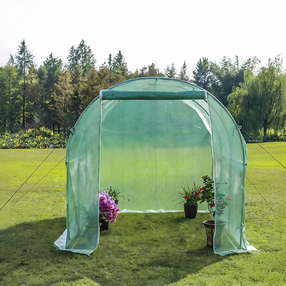 Folia Pakaitinė folijos tunelio šiltnamio palapinė 3x2x2m 6m2