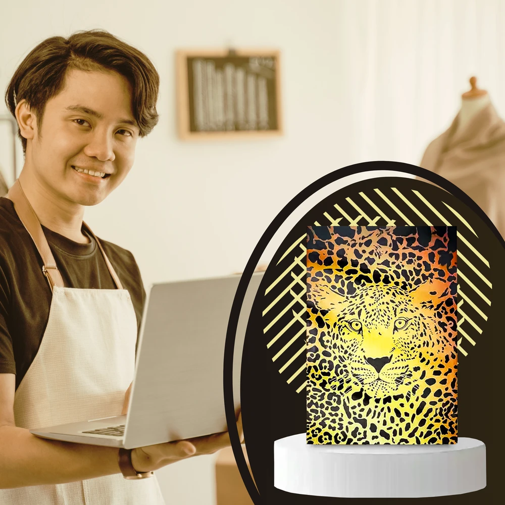 Foliopaki KURJERIO FOLIJOS PAKUOTĖS STIPRUS FOLIJOS VOKAI 255x370 GEPARDAS 50 vnt.